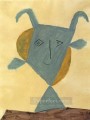 Cabeza de fauna verde 1946 cubista Pablo Picasso